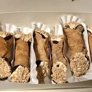 a variety of treats in a box