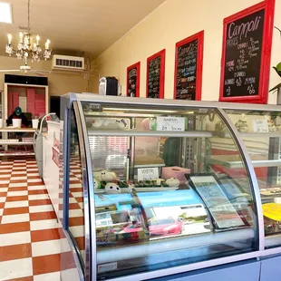 Interior as of April 2023