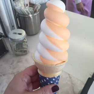 Orange swirl- likely the best orange swirl in Ohio!