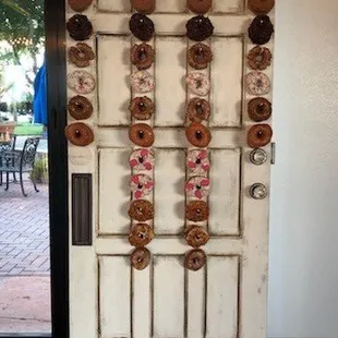 Our Donut/ Cake Pop Door.