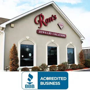 Ron Jewelers is BBB Accredited