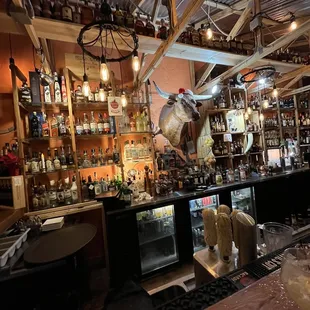 bar area