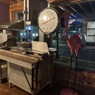 Antique meat scale