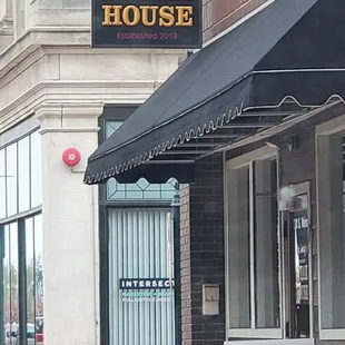Outside of restaurant