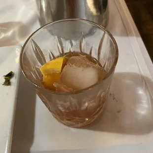 Maple old fashioned