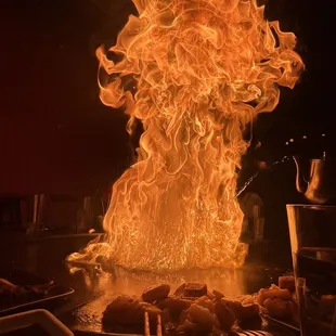 Final fire show