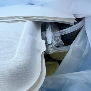 Catfish, greens and potato salad