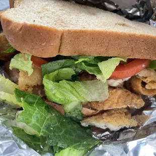 Fried Whitening Sandwich