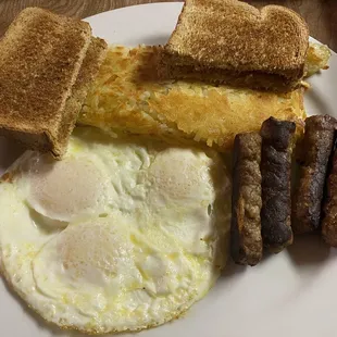 Three Egg Breakfast
