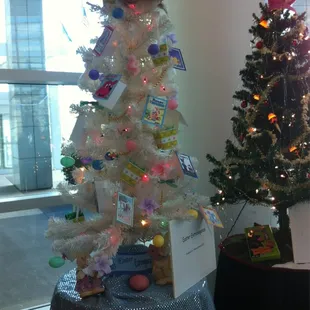 An Easter Christmas tree. Interesting.