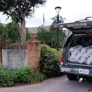 Ready to drop off our Tate County, MS Pop Tabs 10th Collection Drive Delivery here at Ronald McDonald House of Memphis!!! (8/20/21)