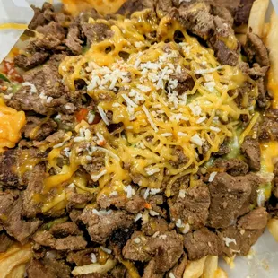 a plate of food