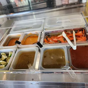 Salsa bar