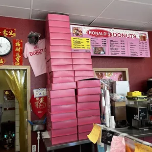 Had to get some apple fritters, apple burritos, butterflies, bear claws, cinnamon rolls, donut holes and MORE
