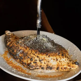 Breakfast Burrito Calzone