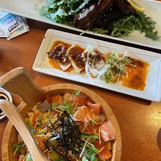 LUNCH SALMON DONBURI