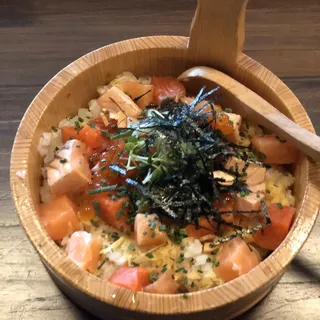 Salmon Chirashi Bowl