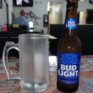 Out Of Yuengling...  Got The Bud Light.  Wheee!