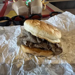 Roast beef sandwich