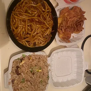 35. Roast Pork Lo Mein 25. House Special Fried Rice 7. Crab Cheese Wonton