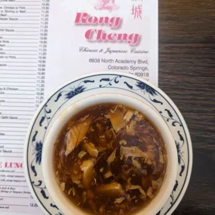 Hot n sour soup