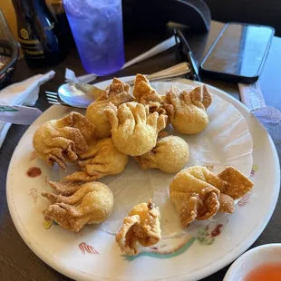 Cream 7. Crab Cheese Wonton