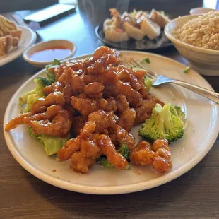 Orange chicken