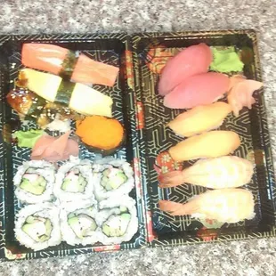 food, sushi and sashimi, sushi, sashimi
