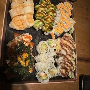food, sushi and sashimi, sushi, sashimi