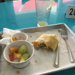 I&apos;m full and taking what&apos;s left with me.
