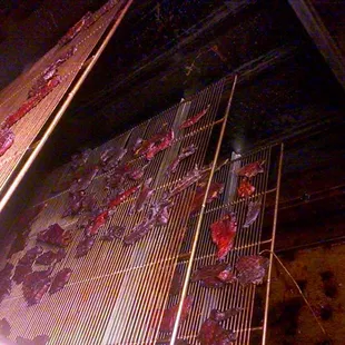 Only place your gonna find LAMB JERKY WOWS got some straight outta Smoker yummy  Love