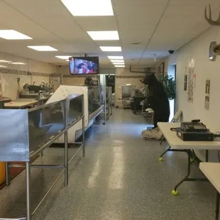 sushi and sashimi, interior