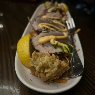 PEPE CRUSTED TUNA