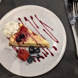 Ricotta cheesecake