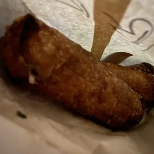 Boudin egg rolls
