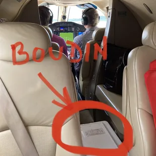 Ronnie&apos;s Boudin traveling in style.