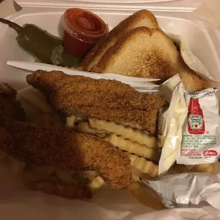 2 filet catfish combo