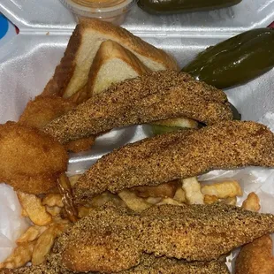 Large combo (3 filets and 3 shrimp)