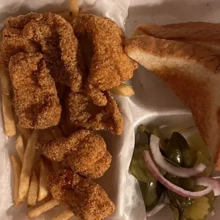 Small Catfish Nuggets