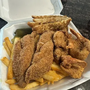 Catfish &amp; Shrimp