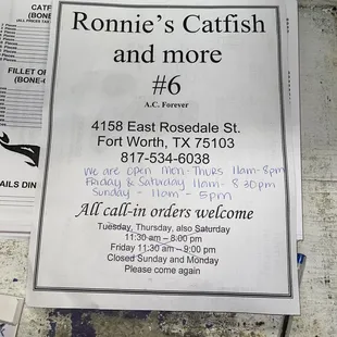 Hours &amp; Location