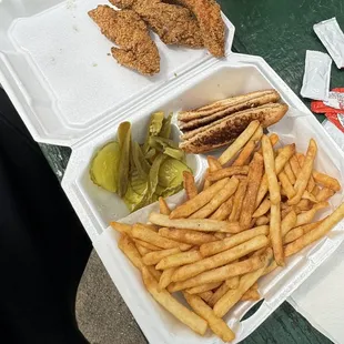 3 piece fish fillets