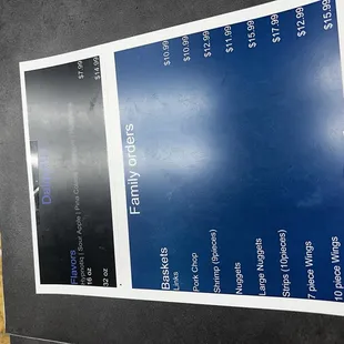 Recent menu as of 10/2024. Zelle, Cash, Card