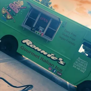 They have a storefront at strikes bowling alley and a truck as well.