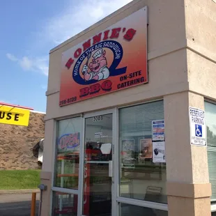 outside of restaurant