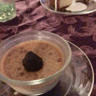 A closer look at the desserts for our visit. His menu changes every week but everything is posted on his website.