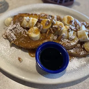 Caramel nut French toast