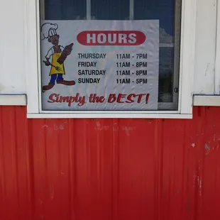 If I could give a one star review I would today is Thursday and they're not open I doubt I will come back here