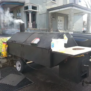 The smoker/grill