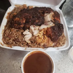 Jerk Chicken platter